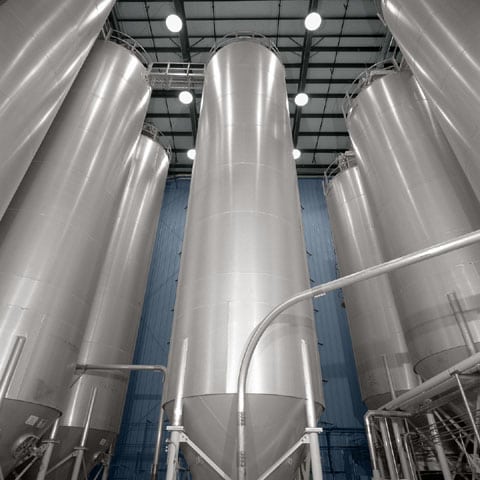 CST Welded Stainless Steel Silo