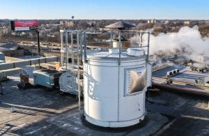 tank with Dust solution